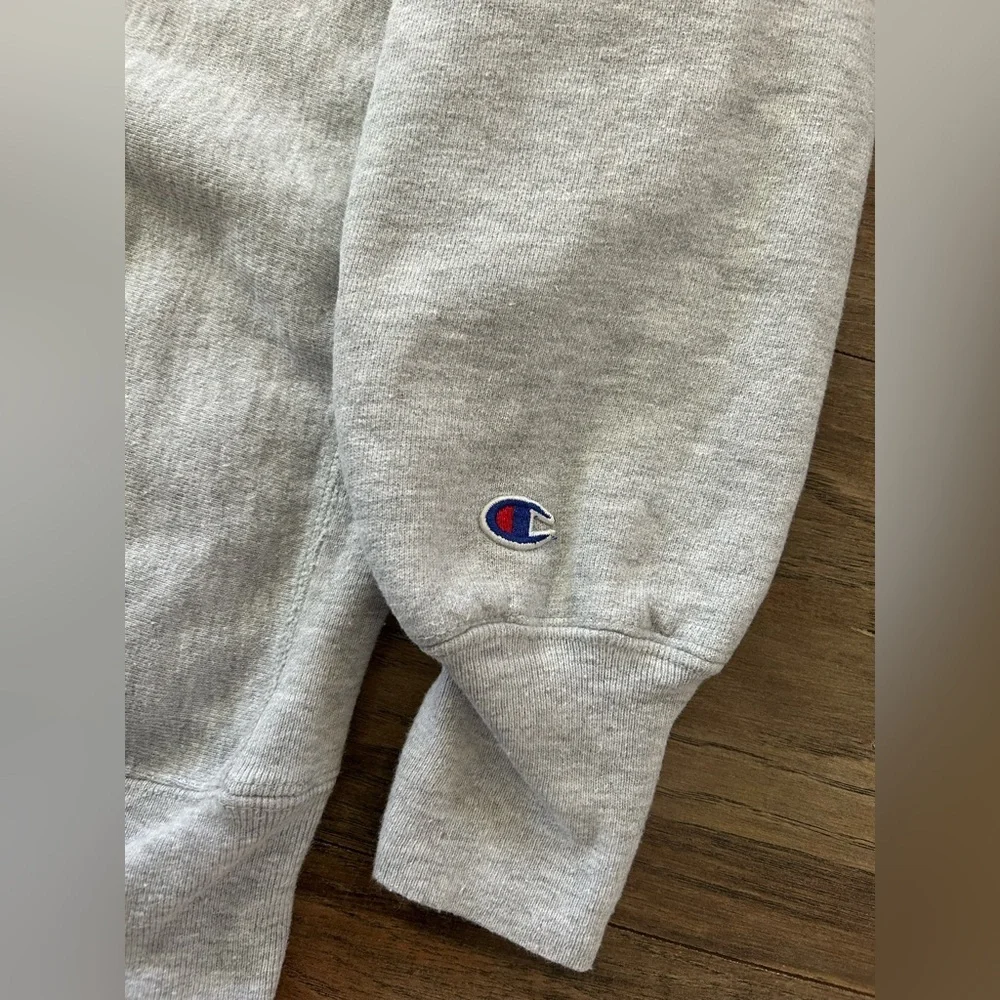 Vintage Purdue University Floral Lettering Champion Reverse Weave Sweatshirt Lrg - Picture 3 of 5